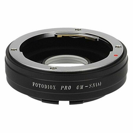 FOTODIOX Pro Lens Mount Adapter - Olympus Zuiko 35 mm SLR Lens To Sony Alpha A-Mount SLR Camera Body OM35-SnyA-Pro